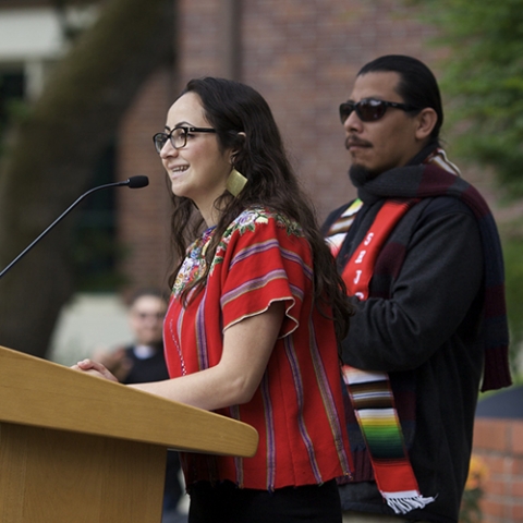 Speaker at LatinX Graduation